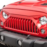 Overtread Badger Gap Front Grill for 07-18 Jeep Wrangler JK
