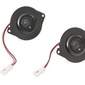 Quadratec JL Super Tweeters (Pair) for 18-26 Jeep Wrangler JL & Gladiator JT