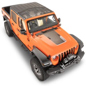 QuadraTop SkyLite Clear Hardtop Panel for 09-26 Jeep Wrangler JK, JL & Gladiator JT