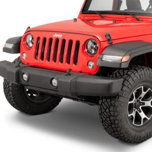 TACTIK JK to JL Style Front Fender Flares for 07-18 Jeep Wrangler JK